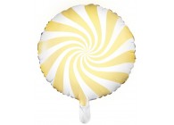 Sempertex-Folie-Betallic-Anagram-Flexmetal-Balloons-Candy-Light Yellow