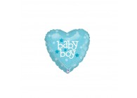 Sempertex-Folie-Betallic-Anagram-Flexmetal-Balloons-Shape-Baby Boy-Heart