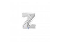 Sempertex-Folie-Betallic-Anagram-Flexmetal-Balloons-Shape-Letter-Silver-7inch-Z