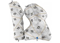 Sempertex-Folie-Betallic-Anagram-Flexmetal-Balloons-Shape-Marble-Number 21 - Black-