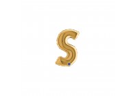 Sempertex-Folie-Betallic-Anagram-Flexmetal-Balloons-Shape-Letter-Gold-7inch-S