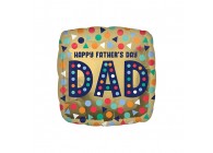 Sempertex-Folie-Betallic-Anagram-Flexmetal-Balloons-Shape-Happy Fathersday DAD-14