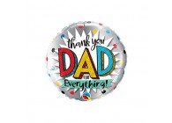 Sempertex-Folie-Betallic-Anagram-Flexmetal-Balloons-Shape-thank you dad-