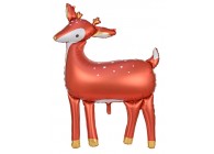 Sempertex-Folie-Betallic-Flexmetal-Balloons-Shape-Pink-Deer