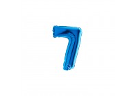 Sempertex-Folie-Betallic-Anagram-Flexmetal-Balloons-Shape-Blue-Number 7