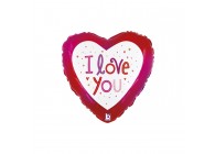 Sempertex-Folie-Betallic-Anagram-Flexmetal-Balloons-Shape-I Love You Sparkles-9 inch