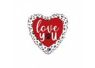 Sempertex-Folie-Betallic-Anagram-Flexmetal-Balloons-Shape-Love You Paw Prints-9 inch