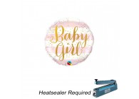 Sempertex-Folie-Betallic-Anagram-Flexmetal-Balloons-Shape-Inflated-Baby Girl Pink Stripes