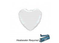 Sempertex-ballonnen-groothandel-ballon-distributeur-qualatex-modelleerballonnen-Airfill- Inflated - zilver heart