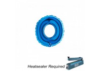 Sempertex-Folie-Betallic-Anagram-Flexmetal-Balloons-Shape-Blue-Number 0