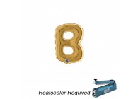 Sempertex-Folie-Betallic-Anagram-Flexmetal-Balloons-Shape-Letter-Gold-7inch-B