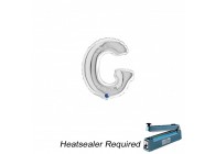 Sempertex-Folie-Betallic-Anagram-Flexmetal-Balloons-Shape-Letter-Silver-7inch-G