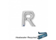 Sempertex-Folie-Betallic-Anagram-Flexmetal-Balloons-Shape-Letter-Silver-7inch-R