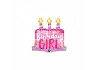 Sempertex-Folie-Betallic-Anagram-Flexmetal-Balloons-Shape-Birthday Girl-Cake-Mini 1