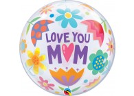 Sempertex-Folie-Betallic-Anagram-Flexmetal-Balloons-Shape-Bubbles-Love you mom