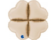 Sempertex-Folie-Betallic-Grabo-Flexmetal-Balloons-Shape-Deco-Base Heart-Satin Cream-24inch