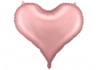 Sempertex-Folie-Betallic-Anagram-Flexmetal-Balloons-Shape-Elegant Heart-Light Pink