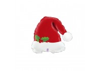 Sempertex-Folie-Betallic-Anagram-Flexmetal-Balloons-Shape-Flexmetal-Shape-Christmas Santa Hat-mini