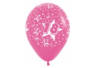 SempertexEurope-Number18-Fuchsia-012-12inch-R1218-LatexBalloon