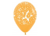 SempertexEurope-Number18-Mango-022-12inch-R1218-LatexBalloon