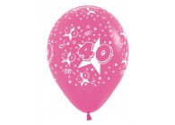 SempertexEurope-Number40-Fuchsia-012-12inch-R1240-LatexBalloon