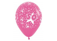 SempertexEurope-Number50-Fuchsia-012-12inch-R1250-LatexBalloon