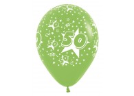 SempertexEurope-Number50-LimeGreen-031-12inch-R1250-LatexBalloon