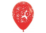 SempertexEurope-Number50-Red-015-12inch-R1250-LatexBalloon