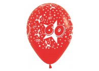 SempertexEurope-Number60-Red-015-12inch-R1260-LatexBalloon