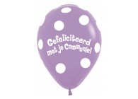 SempertexEurope-Communie-PolkaDots-Lilac-050-12inch-R12CO050-LatexBalloon