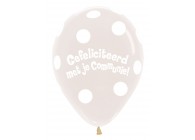 SempertexEurope-Communie-PolkaDots-CrystalClear-390-12inch-R12CO390-LatexBalloon