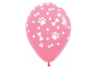 SempertexEurope-PawPrints-Girl-BubblegumPink-009-12inch-R12PAWG-LatexBalloon