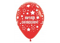 SempertexEurope-HartelijkGefeliciteerd-Red-015-12inch-R12HG-LatexBalloon