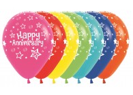 SempertexEurope-HappyAnniversary-Assortment-12inch-R12ANNIV-LatexBalloon