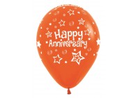 SempertexEurope-HappyAnniversary-Orange-061-12inch-R12ANNIV-LatexBalloon