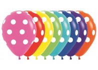 SempertexEurope-PolkaDots-Assortment-12inch-R12PDWA-LatexBalloon