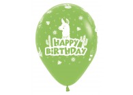 SempertexEurope-HappyBirthday-Lama-LimeGreen-031-12inch-R12HBLAMA-LatexBalloon