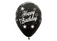 SempertexEurope-HappyBirthday-Sparkle-Metallic-Black-580-12inch-R12HBSPAR-LatexBalloon