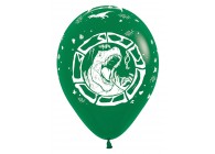 SempertexEurope-DinosaurT-Rex-ForestGreen-032-Assortment-12inch-R12TREX-LatexBalloon