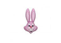 Sempertex-Folie-Betallic-Anagram-Flexmetal-Balloons-Shape-RabbitPink-16inch