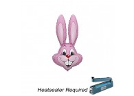 Sempertex-Folie-Betallic-Anagram-Flexmetal-Balloons-Shape-RabbitPink-16inch_Heatsealer