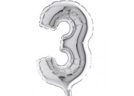 Sempertex-Folie-Betallic-Anagram-Flexmetal-Balloons-Shape-Letter-Silver-7inch-3