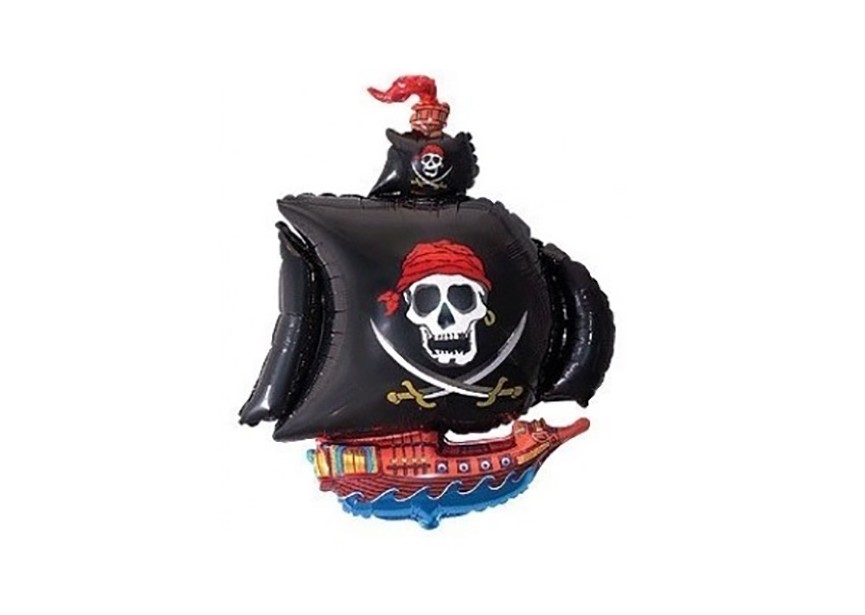 sempertex-europe-ballonnen-balloons-groothandel-distributeur-modelleerballonnen-latex-folie-anagram-betallic-qualatex-round foil-Pirate ship