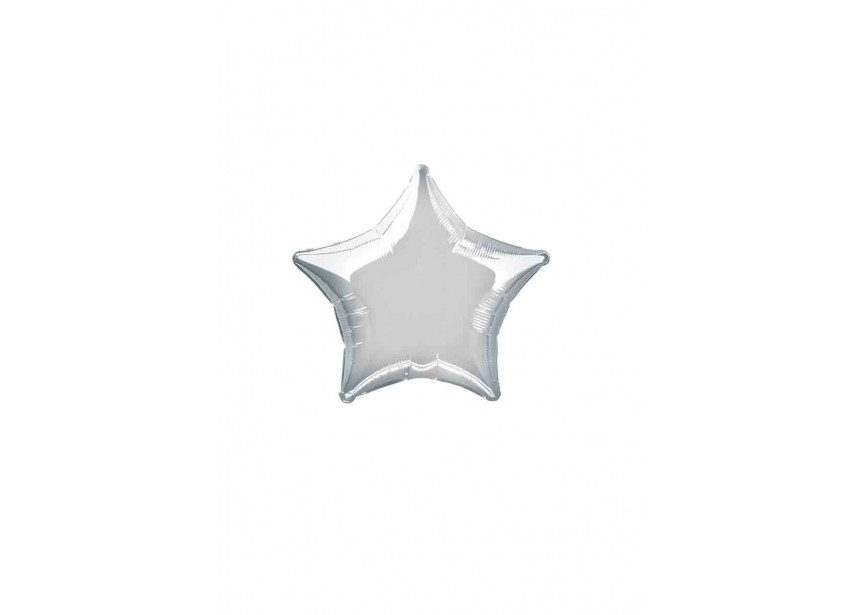 Sempertex-ballonnen-groothandel-ballon-distributeur-qualatex-modelleerballonnen-Airfill- Inflated -star silver 9 inch