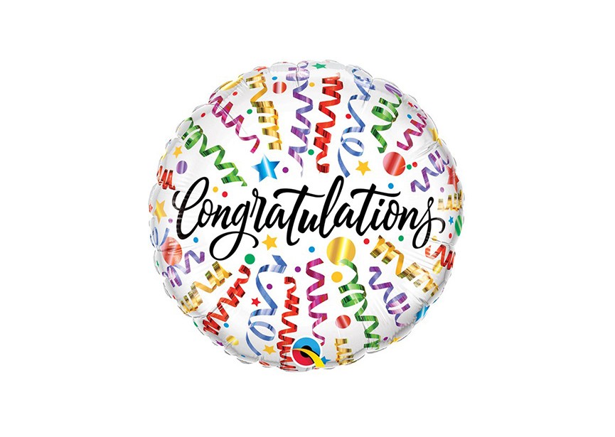 sempertex- balloons-groothandel-distributeur-ballons-latex--supershape-foil-balloon-Congratulations streamers