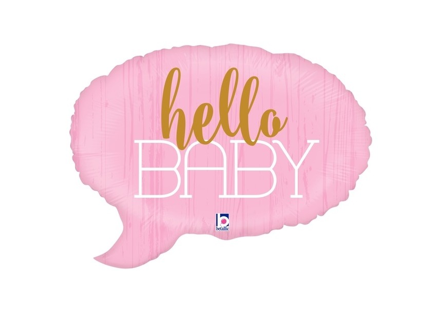 sempertex-europe-ballonnen-groothandel-ballons-distributeur-bubbles-foil-qualatex-anagram- Hello Baby Pink