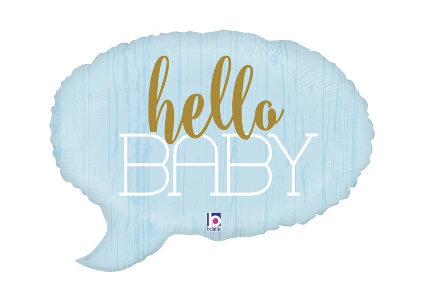 sempertex-europe-ballonnen-groothandel-ballons-distributeur-bubbles-foil-qualatex-anagram- Hello Baby blue