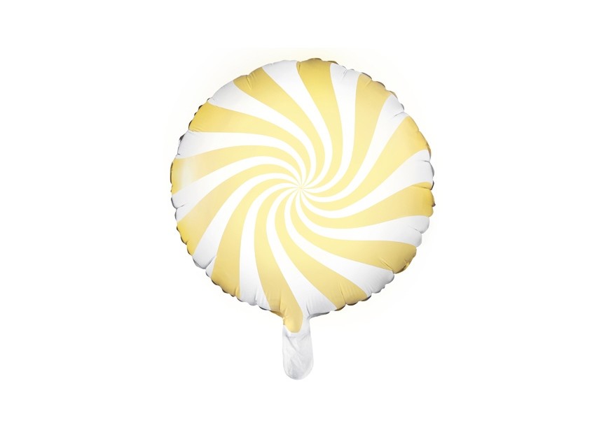 Sempertex-Folie-Betallic-Anagram-Flexmetal-Balloons-Candy-Light Yellow