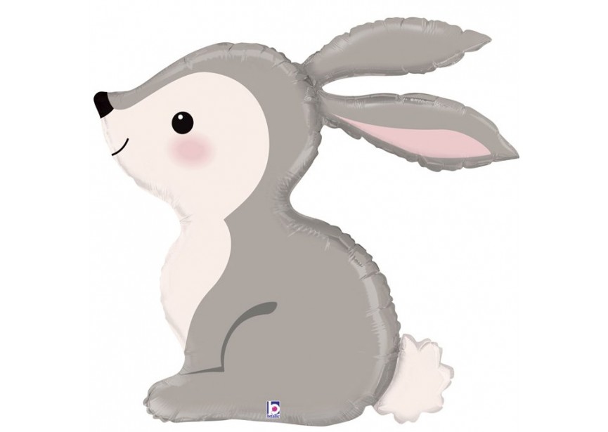 Sempertex-Folie-Betallic-Anagram-Flexmetal-Balloons-Shape-Woodland Bunny