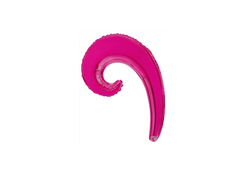 Sempertex-Folie-Betallic-Anagram-Flexmetal-Balloons-Shape-Spiral - Fuchsia-